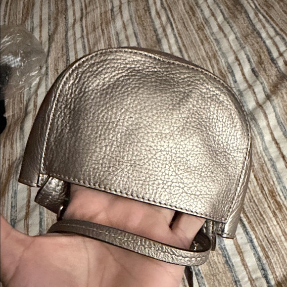 Coach Metallic Silver Crossbody Bag - Picture 9 of 13